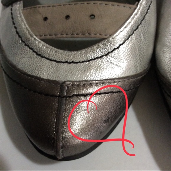 Mam’Zelle silver leather upper closed toe sandal - Picture 5 of 7